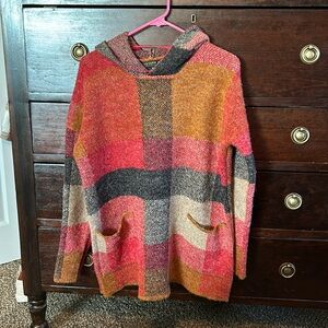 Joseph A Ladies Hooded Sweater Size Small